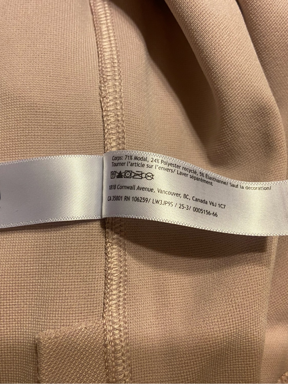 Lululemon Softstreme Pique Oversized Long-Sleeve Polo Shirt Mink Berry pink Sz S - Picture 8 of 8
